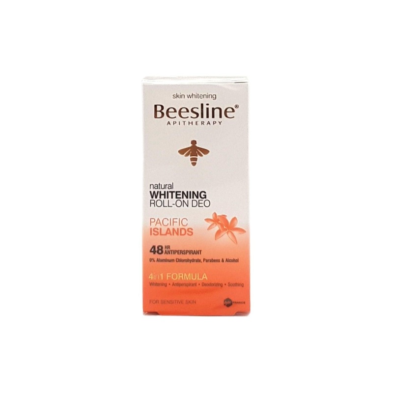 Beesline Whitening Roll On Deodorant – Pacific Island- 50ml