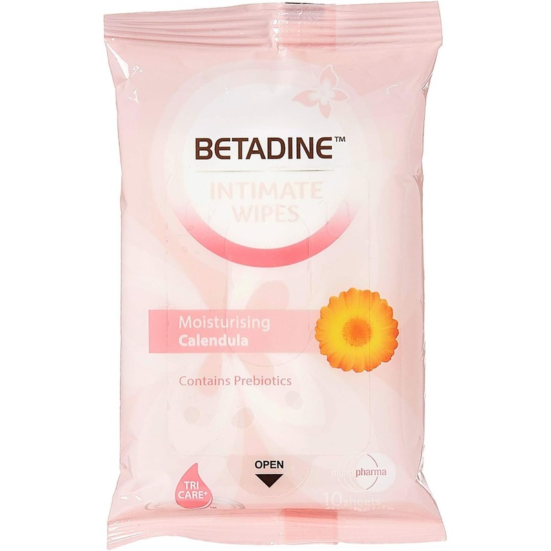 Betadine Moisturizing Intimate Wipes 10 Sheet|Betadine In Lebanon