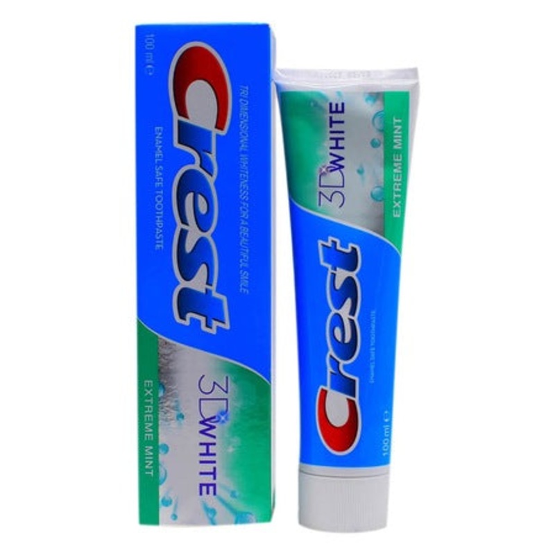 Crest 3D White Extreme Mint 100ml – Toothpaste for teeth whitening | Crest In Lebanon