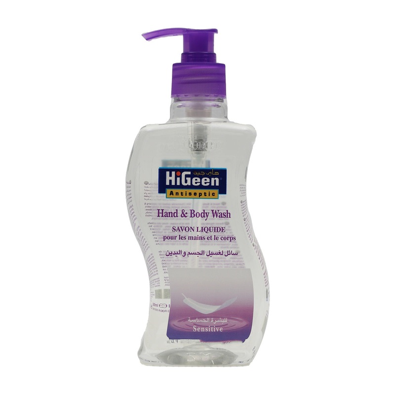 HiGeen Hand & Body Wash For Sensitive Skin 500ml | HiGeen In Lebanon