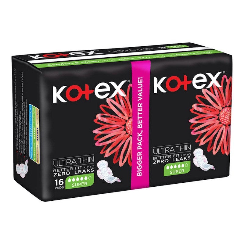 Kotex Ultra Thin 16 Pads | Kotex In Lebanon