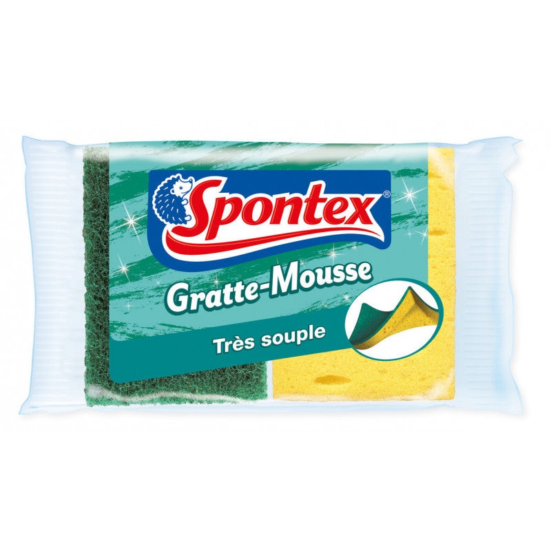 Spontex Gratte Mousse 2 Foam Scraper Sponges | Spontex In Lebanon