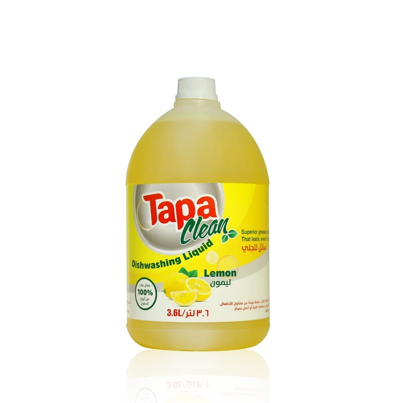 Tapa Clean Dishwashing Liquid Lemon 3.6L