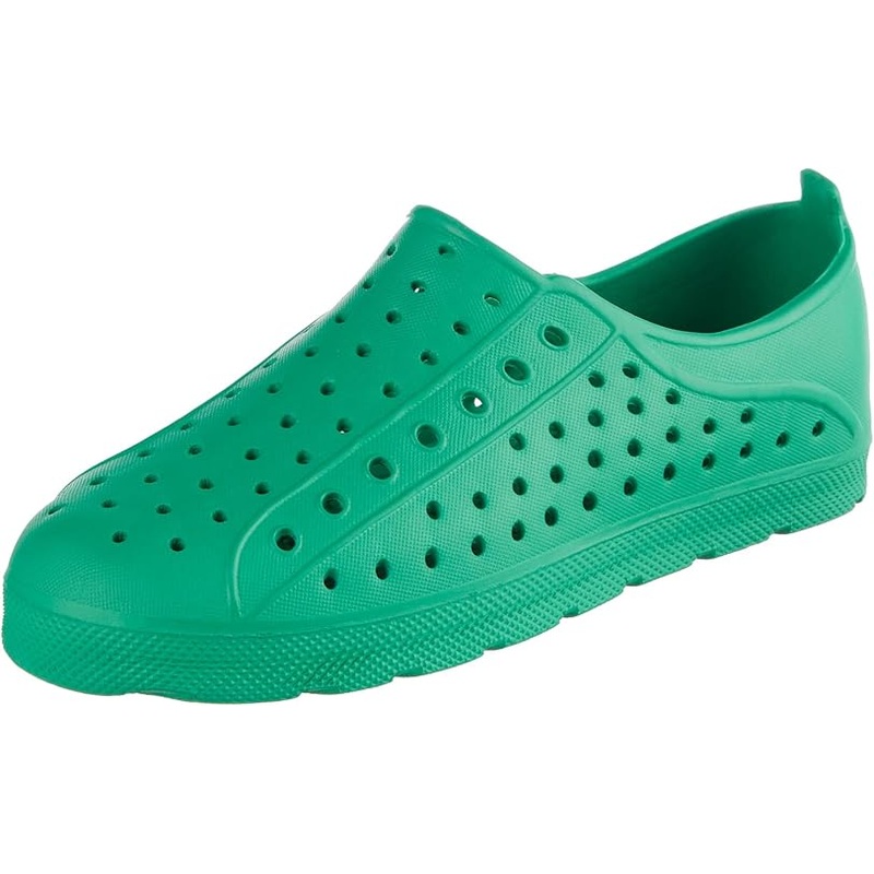 Totes Kid’s Classic Green Everywear Splash and Play Eyelet Slipper |Totes In Lebanon