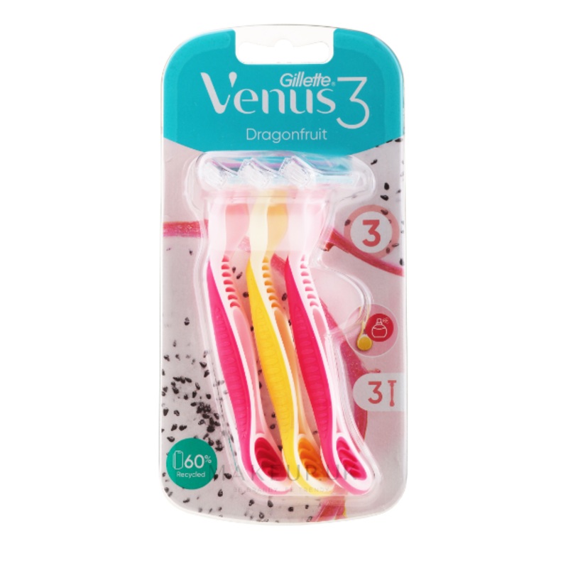 Gillette Venus 3 Dragonfruit 3pcs | Gillette  In Lebanon