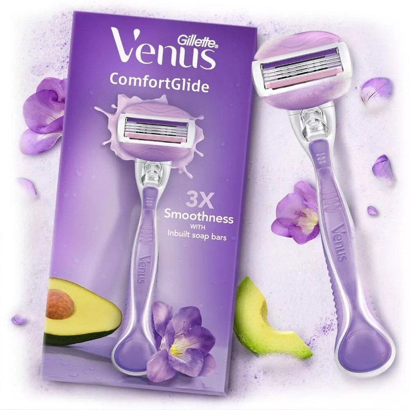 Gillette Venus Comfortglide Skin Cusion 3x Smoothness Blade| Gillette In Lebanon