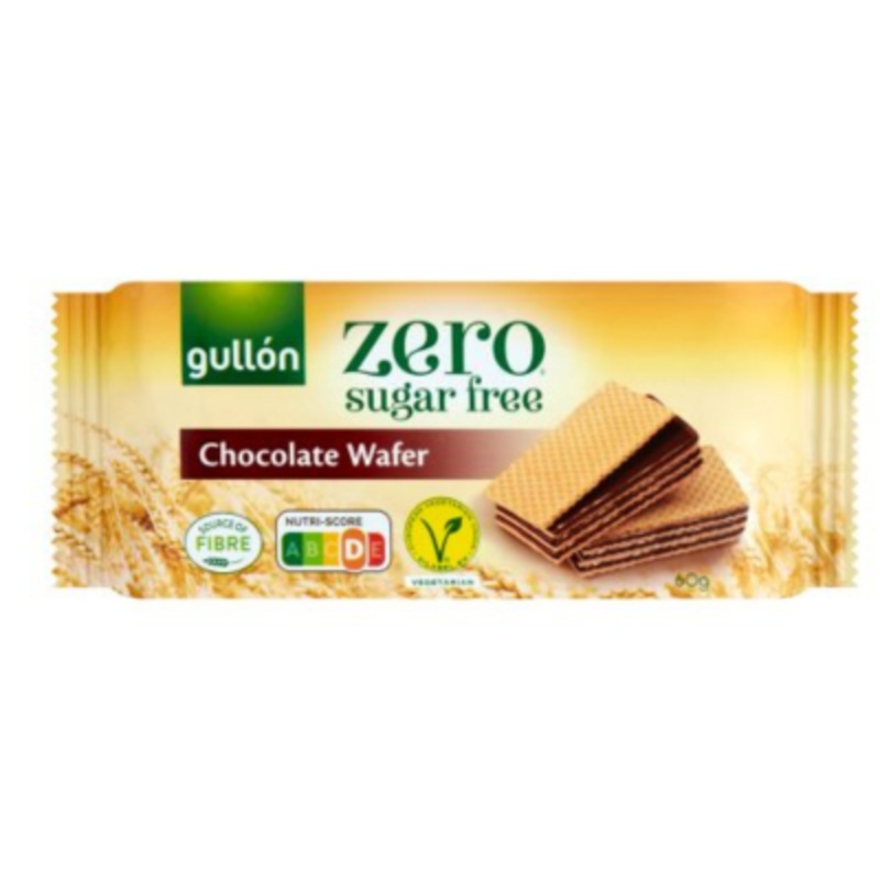 Gullon Sugar Free Chocolate Wafer 60g | Gullon In Lebanon