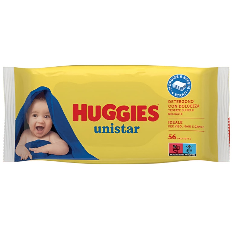 Huggies Unistar Wipes -56 Wipes |Huggies In Lebanonq