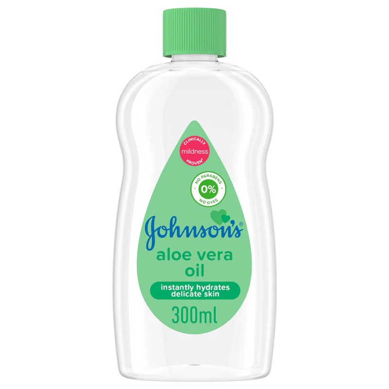 Johnson’s Baby Oil Aloe Vera 300ml | Johnson’s In Lebanon