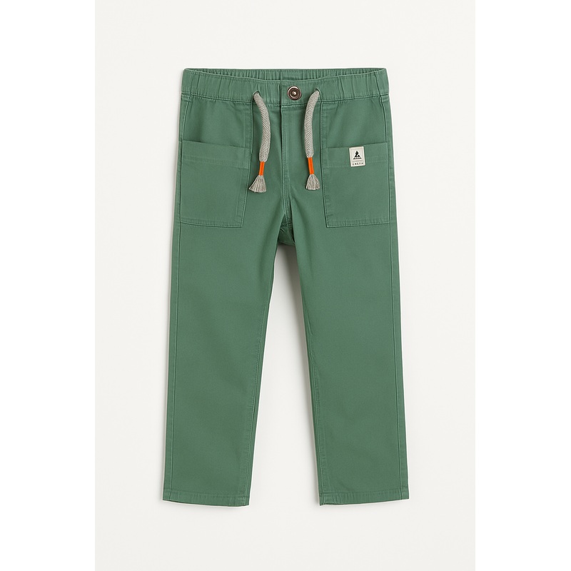 Mango Boy’s Light Green 2-Pockets Pant |Mango In Lebanon