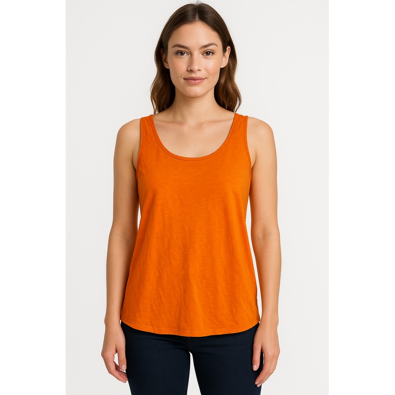 Mango Women’s Orange Tank Top |Mango In Lebanon