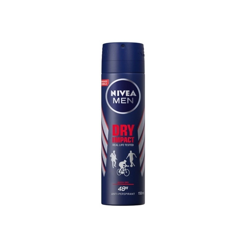 Nivea Men Dry Impact Real Life Tested 150ml |Nivea  In Lebanon