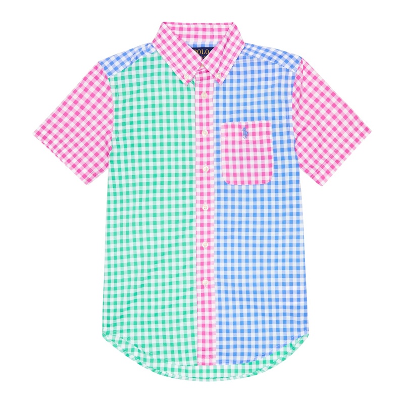Polo Ralph Lauren Boy’s Multicolor Checked Pattern Short Sleeve Shirt | Polo Ralph LaurenIn Lebanon