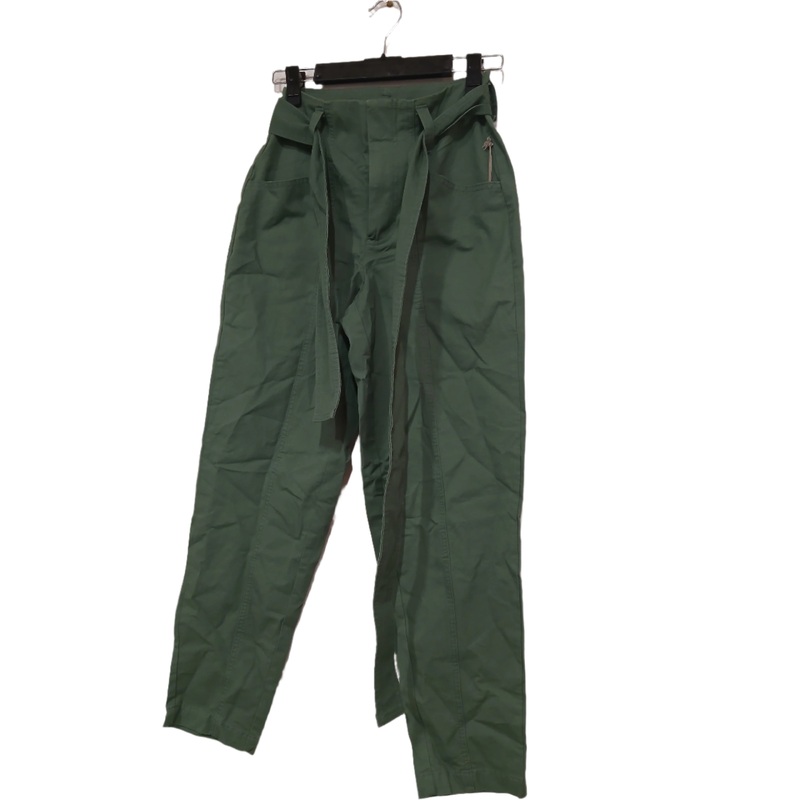 A New Day Women’s Khaki Green High-Rise Tapered Ankle Tie-Front Pants |A New Day In Lebanon