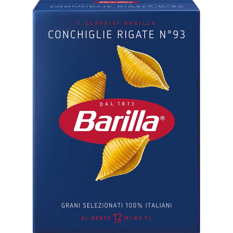 Barilla Conchiglie Rigate N93 500g | Barilla In Lebanon