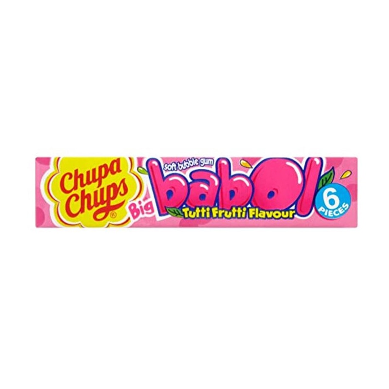 Chupa Chups Big Babol Bubble Gum Fun Tutti Frutti Flavour 27g | Chupa Chups In Lebanon