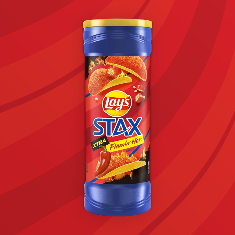 Lay’s Stax Xtra Flamin Hot Potato Chips | Lay’s Stax In Lebanon