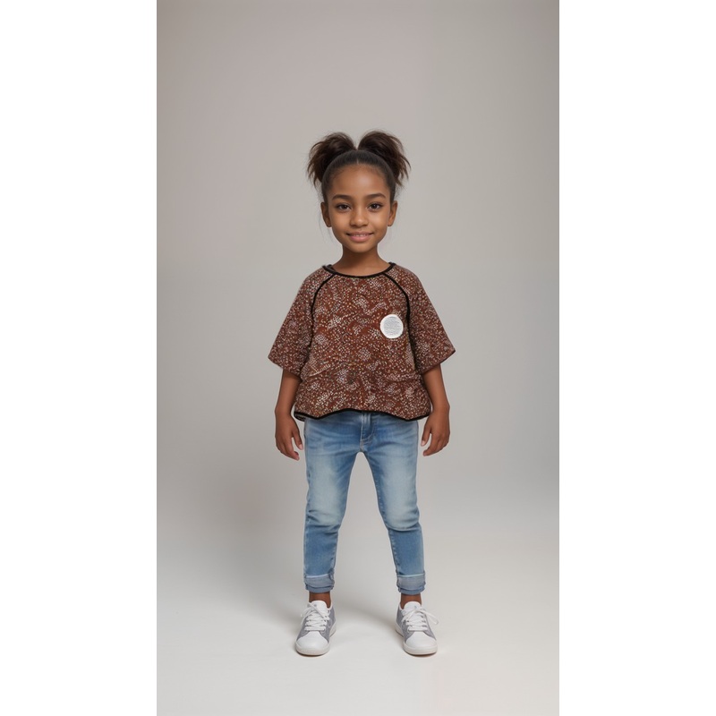 POMPdeLUX Girl’s Pink Quilted Short-Sleeve T-Shirt |POMPdeLUX in Lebanon