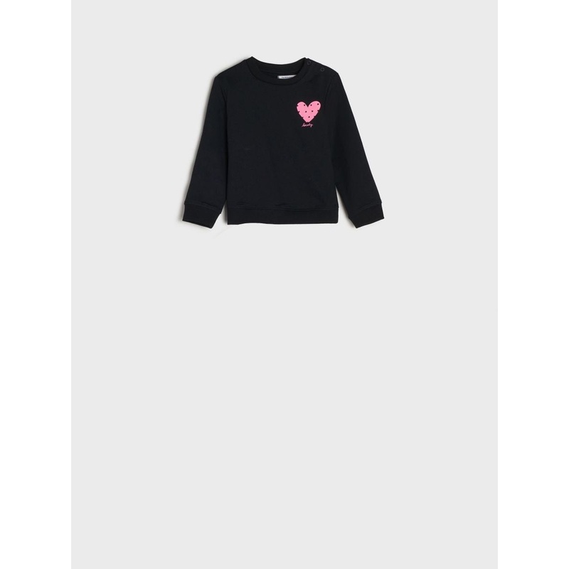 Sinsay Baby Girl Black Blouse ANFK1011