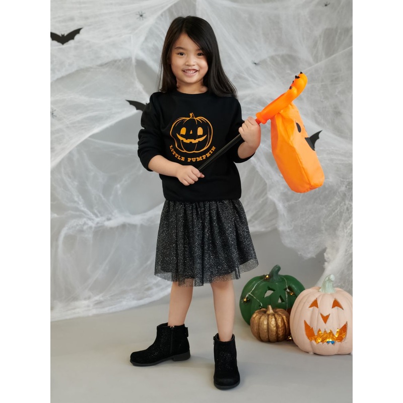 Sinsay Girl’s Black Blouse ANFK203