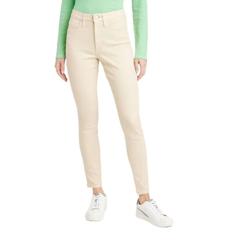 Universal Thread Women’s Beige High-Rise Skinny Jeans |Universal Thread In Lebanon