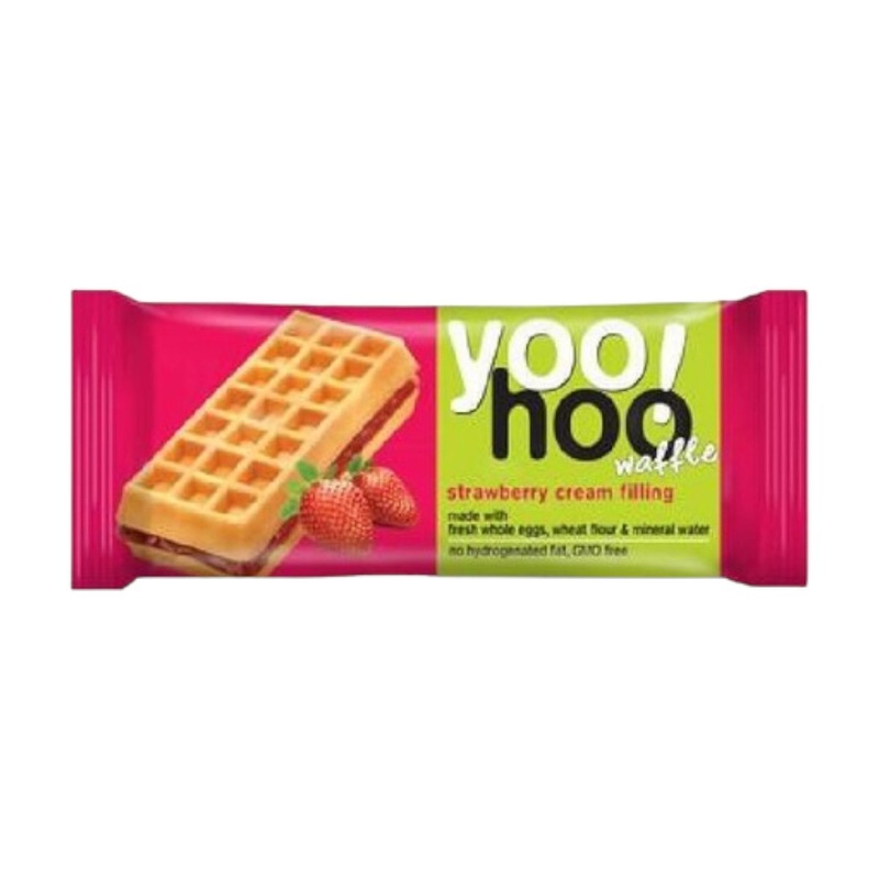 Yoo Hoo Waffle Strawberry Filling 50g | Yoo Hoo In Lebanon