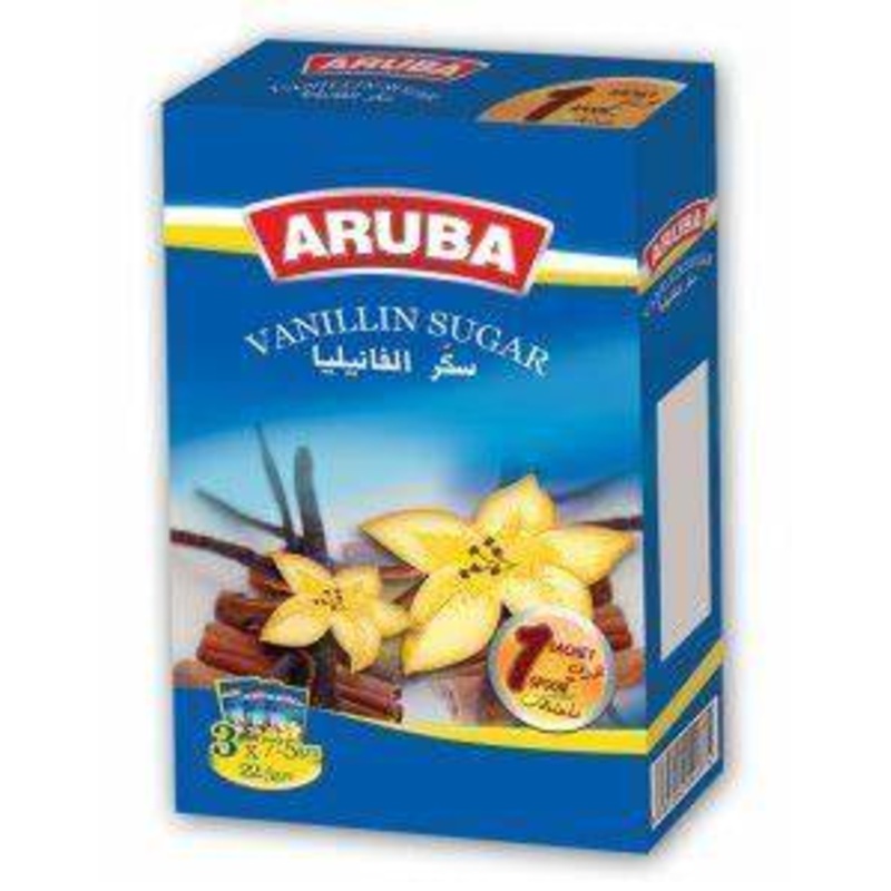 Aruba Vanillin Sugar Pack 100g | Aruba In Lebanon