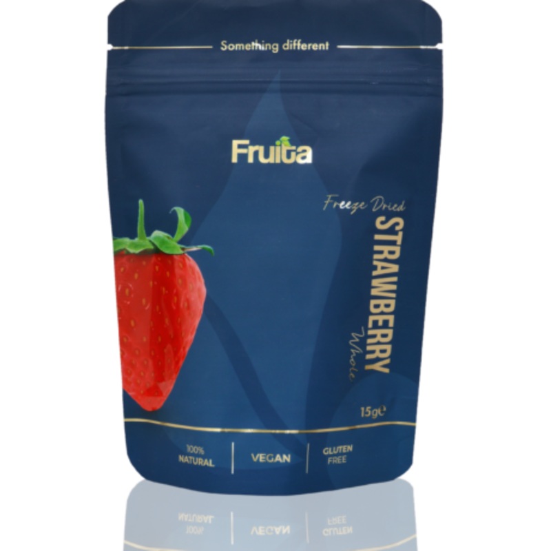 Fruita Strawberry  Whole Freeze-Dried Fruit – 20gr Freeze Dried | Fruita In Lebanon