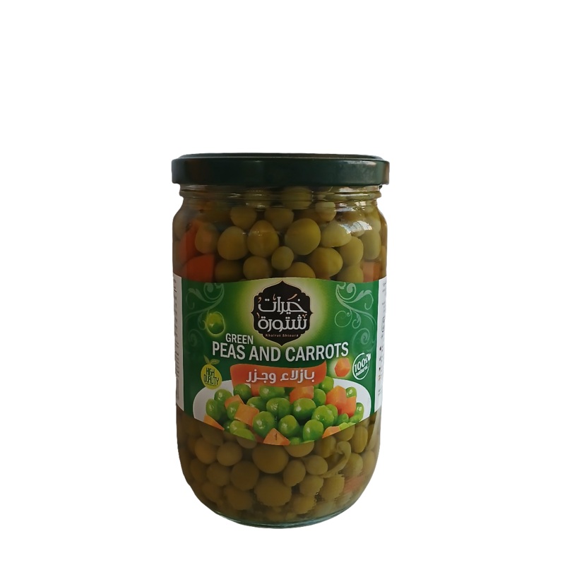 Khairat Shtoura Green Peas  & Carrots 600g | Khairat Shtoura In Lebanon