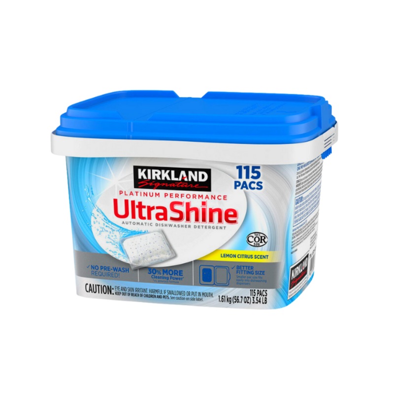Kirkland Ultra Shine Dishwasher Detergent – 115 Pcs (1.61kg) | Kirkland Signature In Lebanon