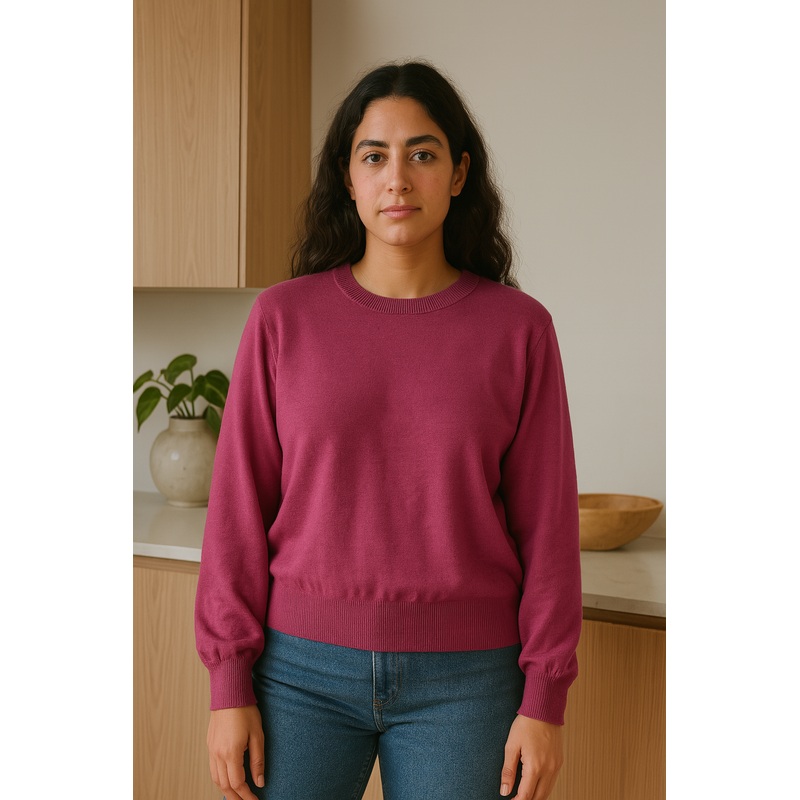 Mango Women’s Purple Open Back Long Sleeve Blouse |Mango In Lebanon