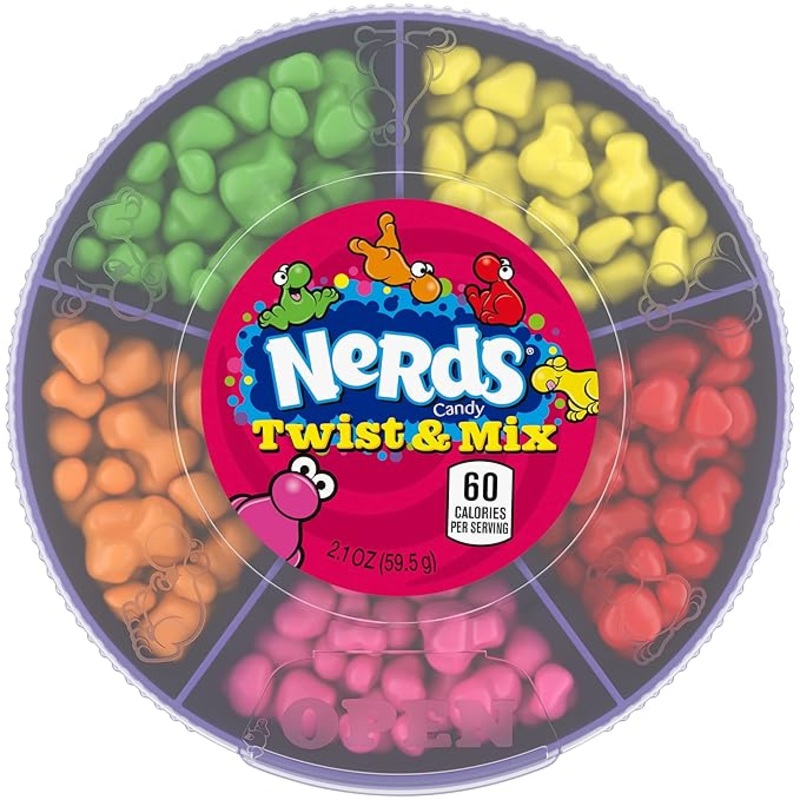 Nerds Twist And Mix Candies 59.5GR | Nerds In Lebanon