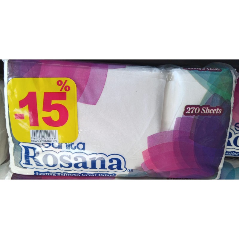 Sanita Rosana Facial Tissues x270 Sheets (Save 15%) | Sanita In Lebanon