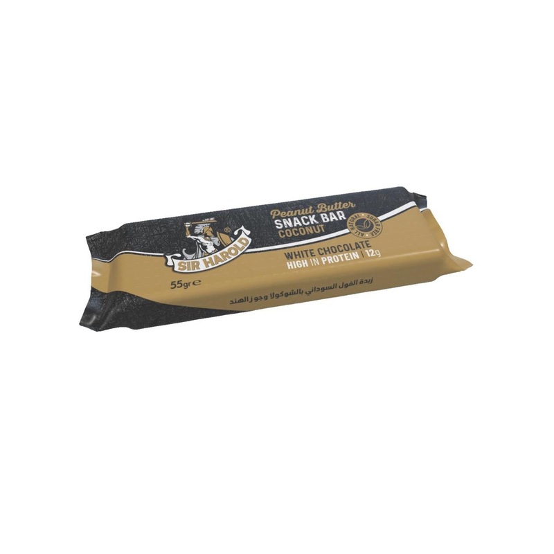Sir Harold Peanut Butter Snack Bar Coconut 55g