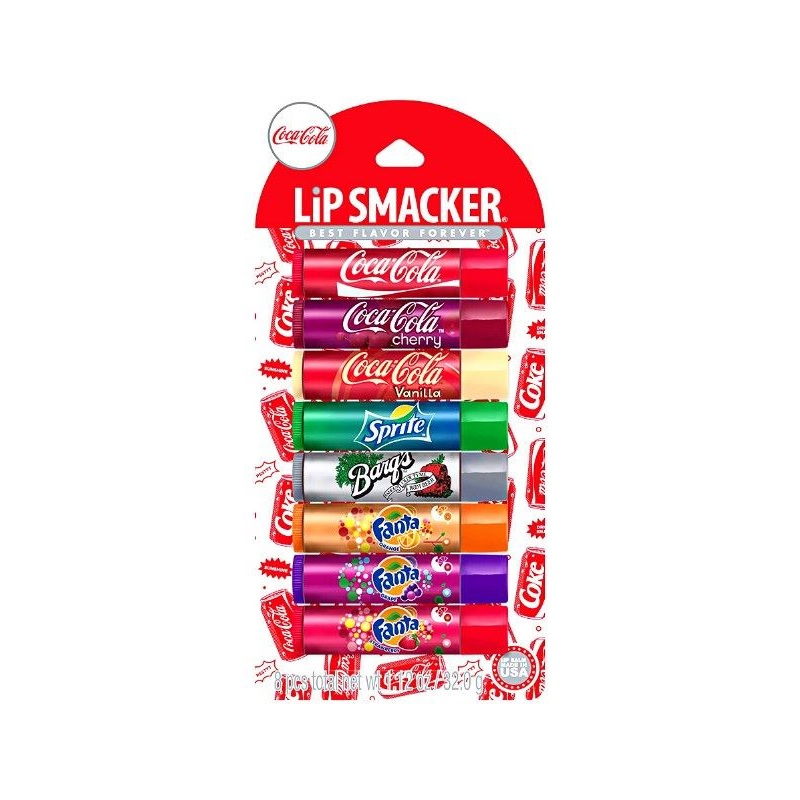 Coca Cola Lip Smacker 8 Pack | Coca Cola In Lebanon