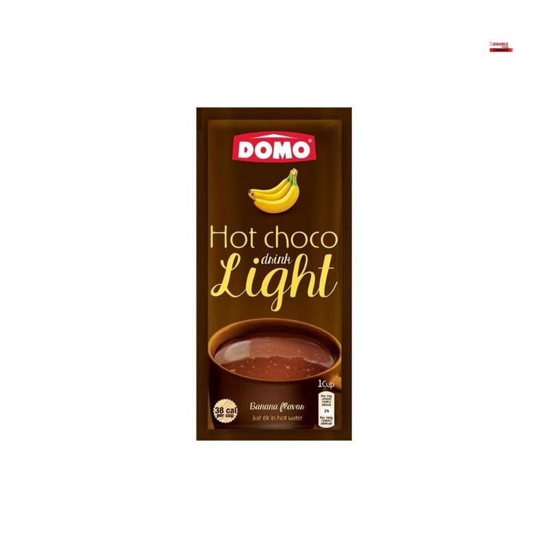 Domo Hot Choco Light Drink Banana Flavor 10g | Domo In Lebanon