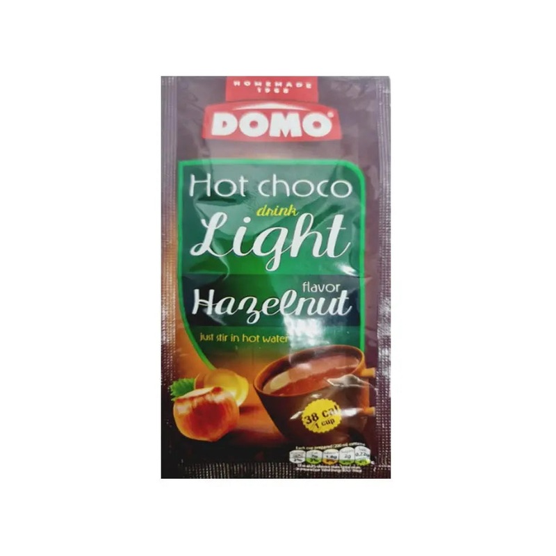 Domo Hot Choco Light Drink Hazelnut Flavor 10g | Domo In Lebanon