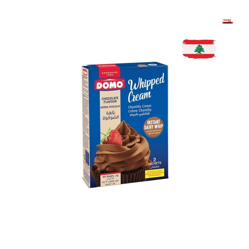 Domo Whipped Cream Chocolate Flavour 72g | Domo In Lebanon
