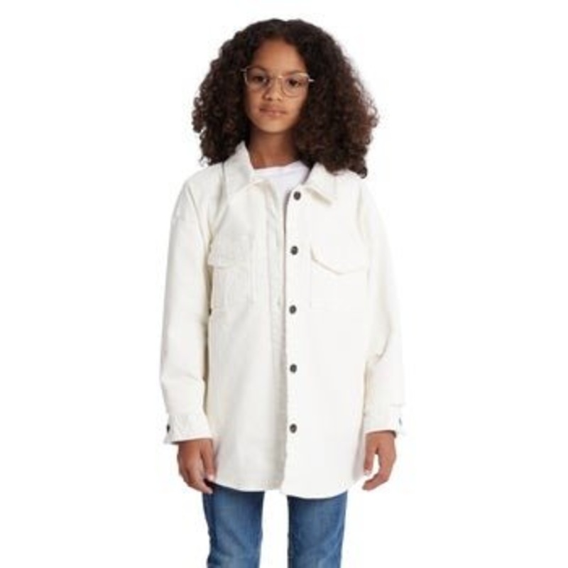 Ecothreads Girl’s White Long Sleeve Shirt |Ecothreads In Lebanon