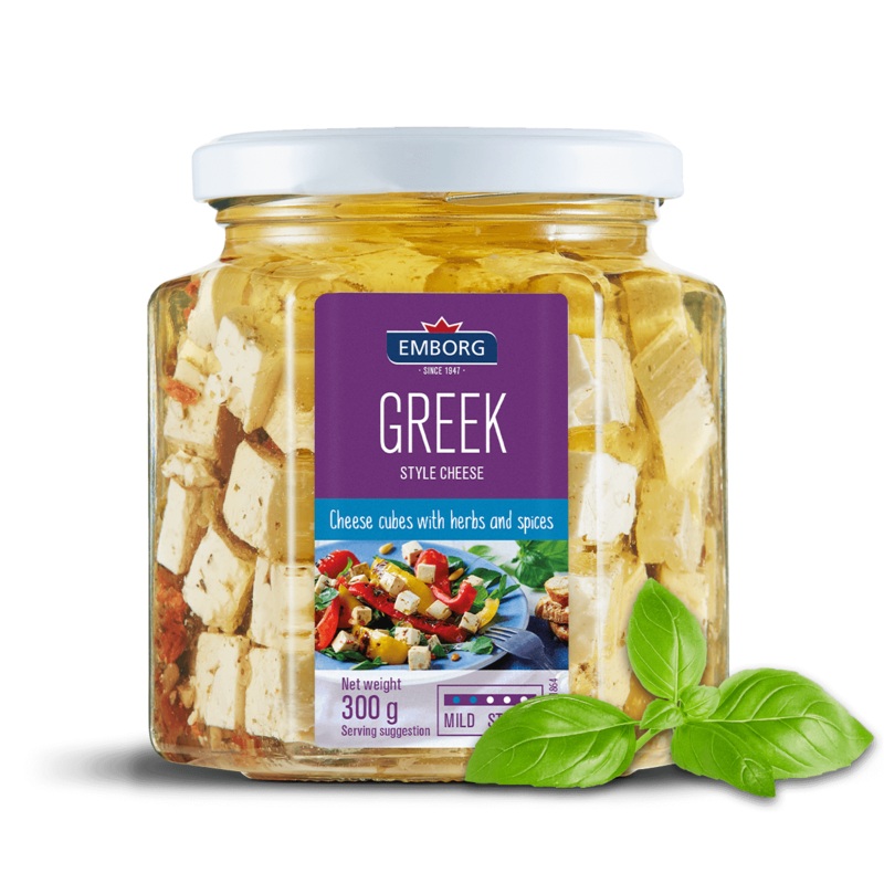Emborg Greek Style Cheese with Herbs & Spices 300g | Emborg In Lebanon