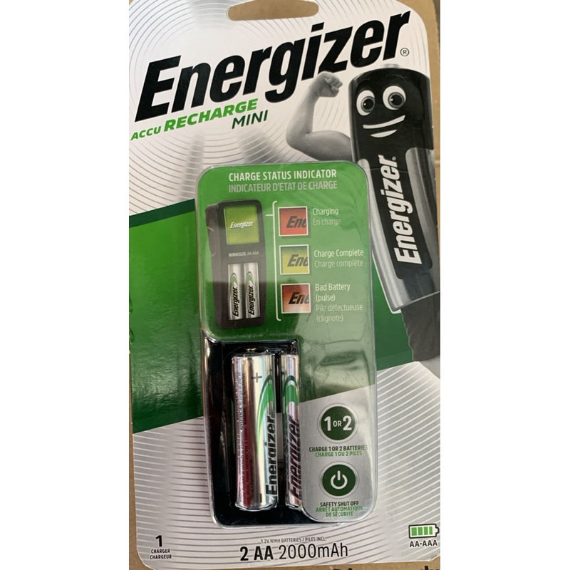 Energizer Accu Recharge MINI 2 AA 2000mAh | Energizer In Lebanon