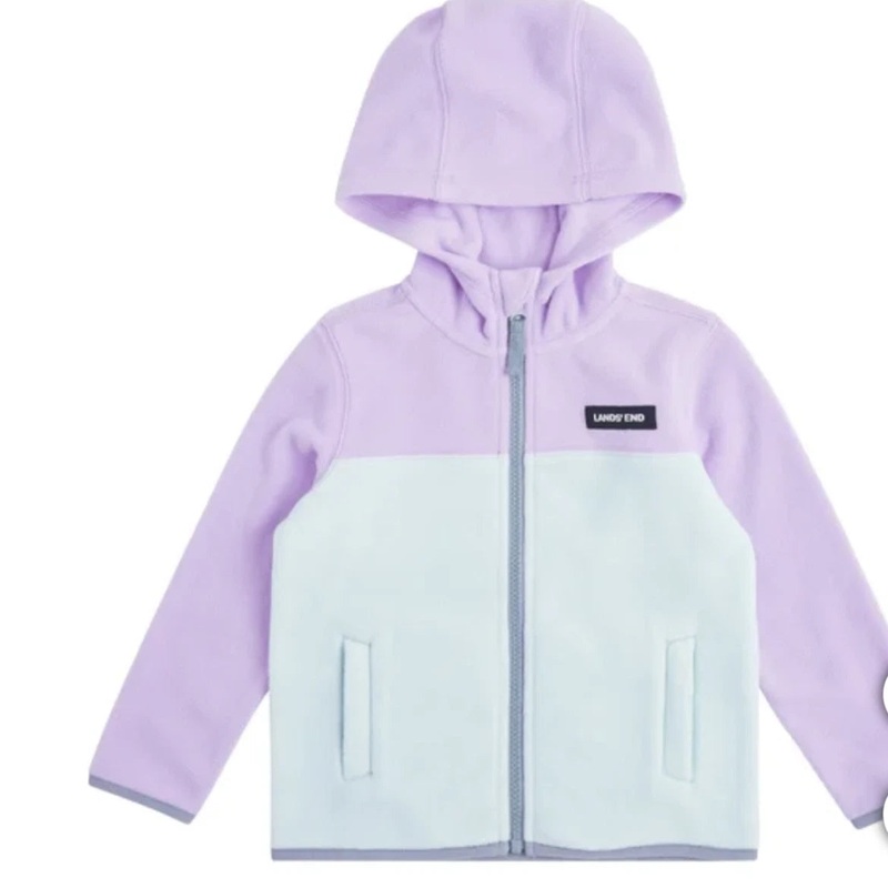 Lands’ End Girl’s Full Zip Fleece Hooded Jacket |Lands’ End In Lebanon