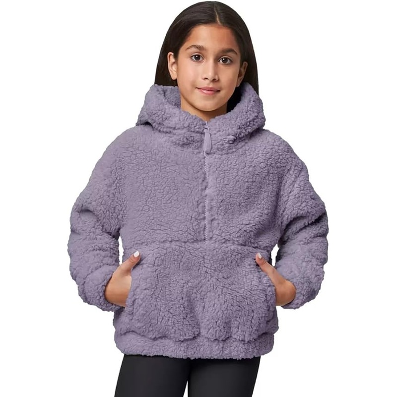 Mondetta Girl’s Lilac Fur Hoodies | Mondettain Lebanon