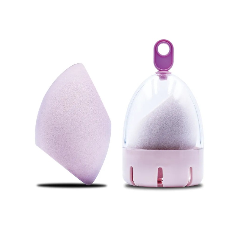 OR Bleu Velour Glance Beauty Blender Sponge – Flat Edge  CT-545
