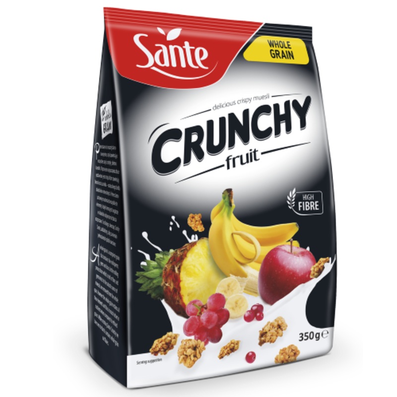 Sante Crunchy Fruit Multigrain Cereal 350g |Sante In Lebanon