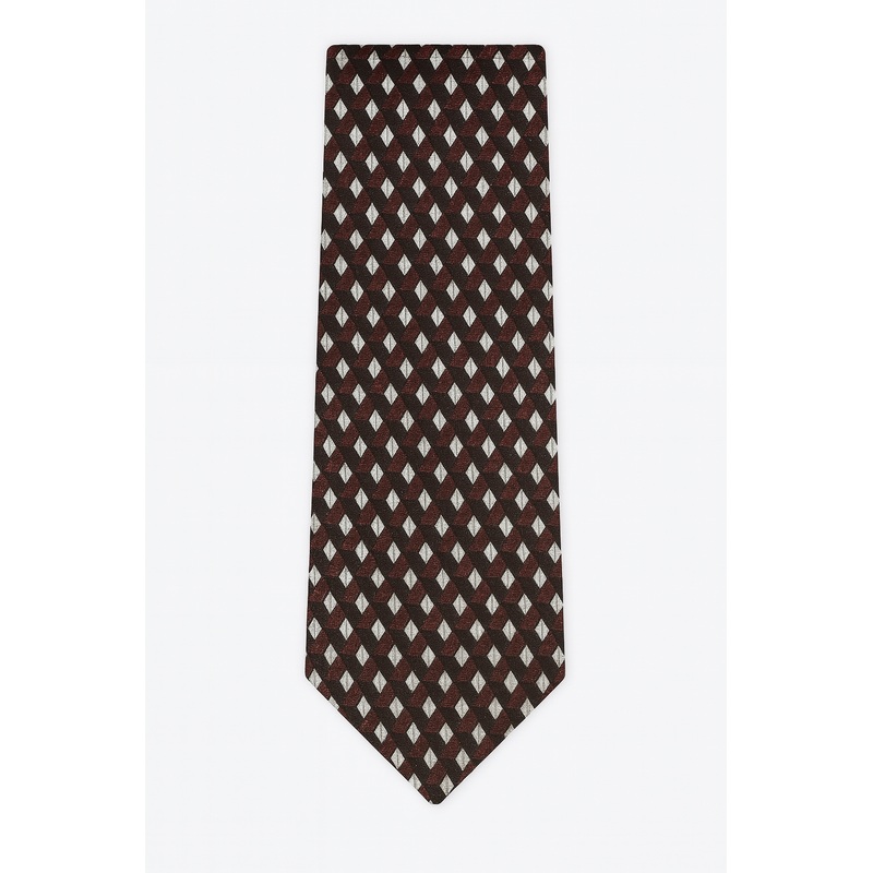 Alfani Men’s Multicolor Slim Geometric-Print Tie ABL315