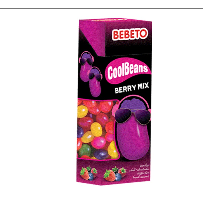 Bebeto Flip Top Cool Beans Berry Mix 30g | Bebeto In Lebanon