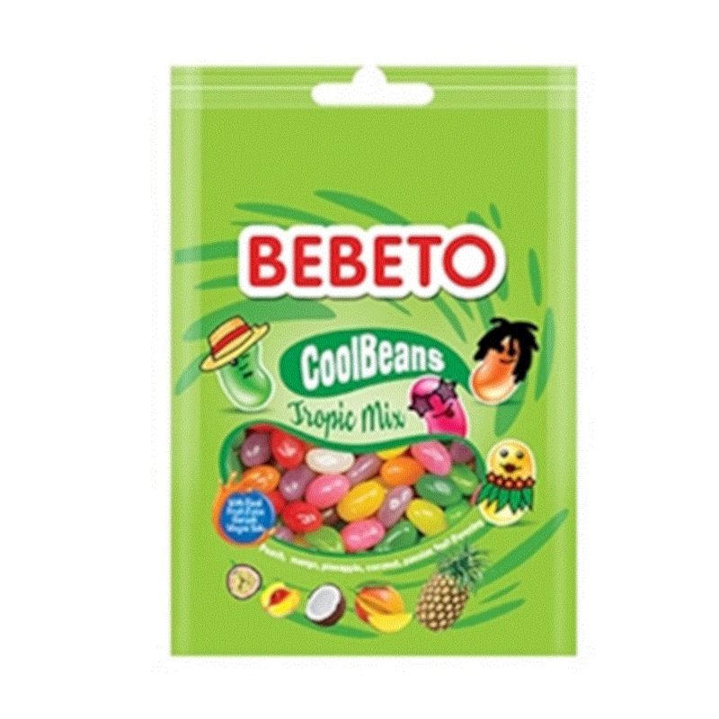 Bebeto Jelly Beans Tropical Mix 60g | Bebeton In Lebanon