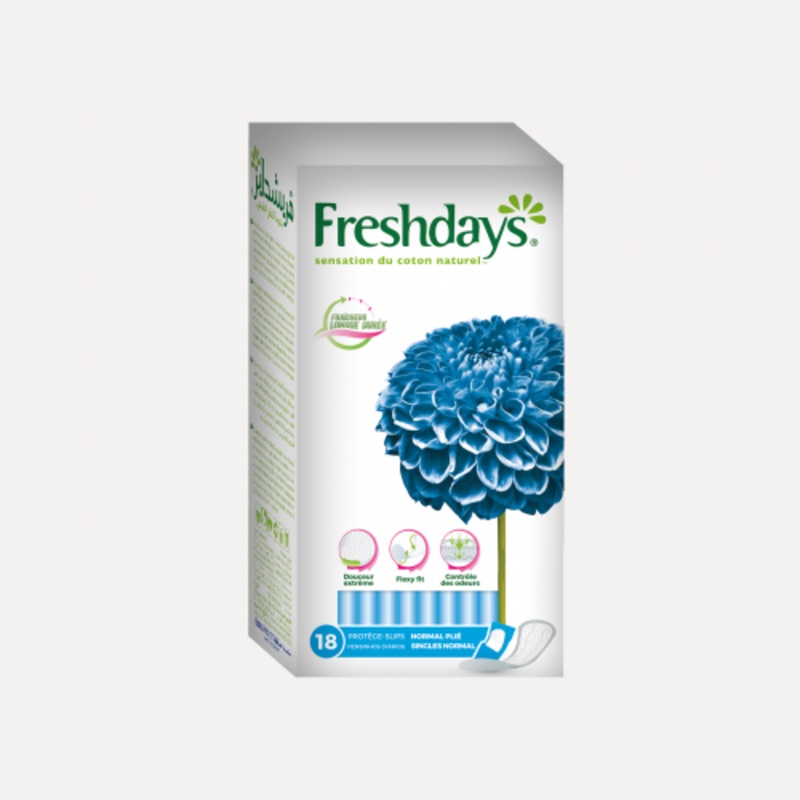 Freshdays Ladies Pads Single 18 Pads | Freshdays In Lebanon