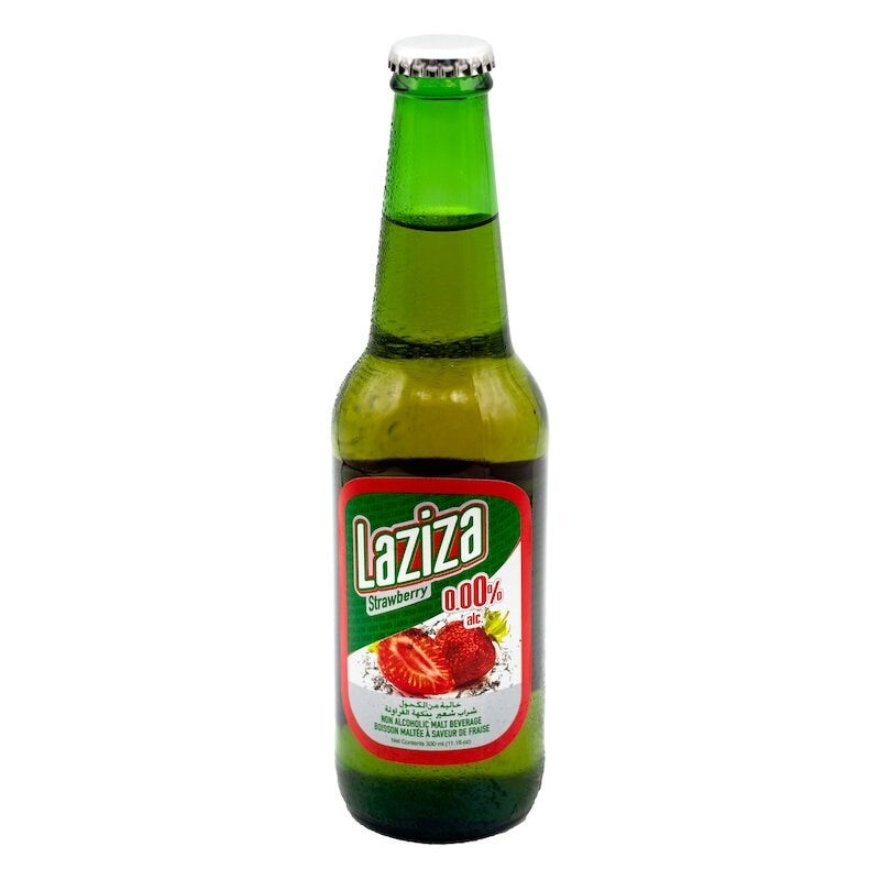 Laziza Strawberry Bottle 330ml | Laziza In Lebanon